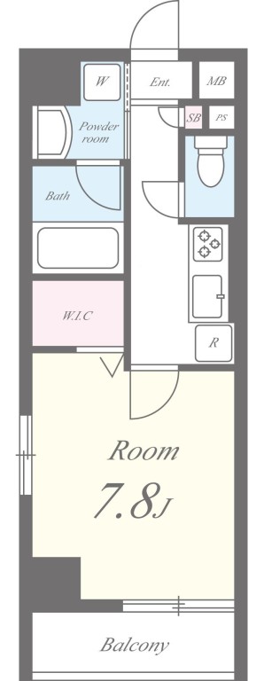 ホルツ浜田山の間取り