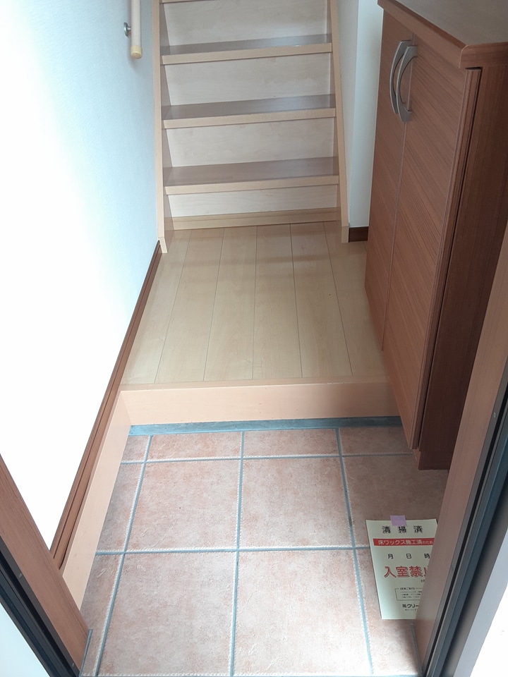 7/22 玄関
