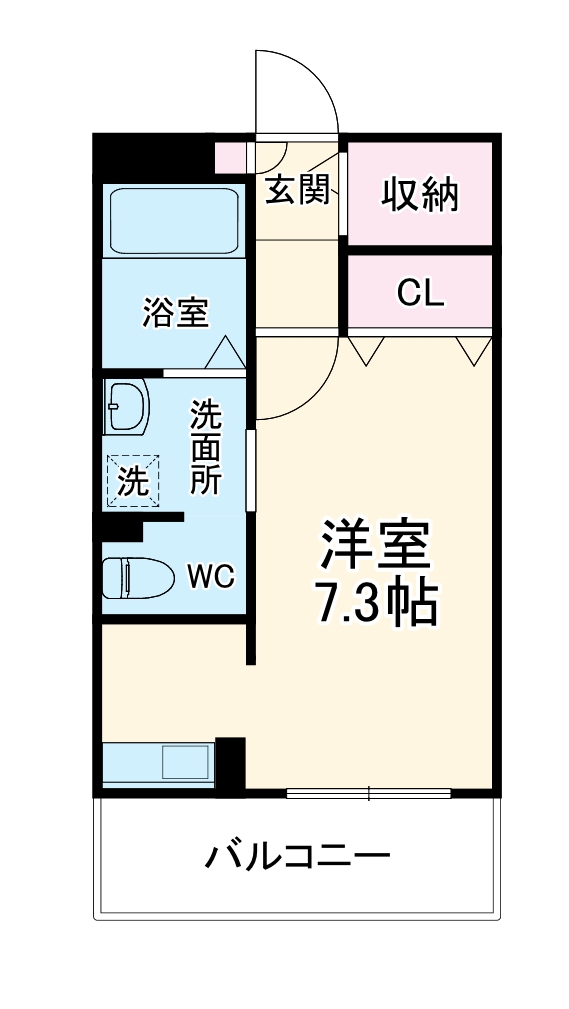 グランインカム曙の間取り