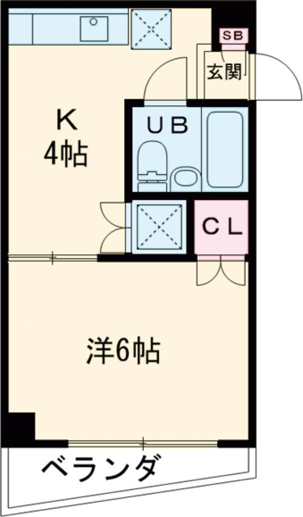 鴨志田ビルの間取り