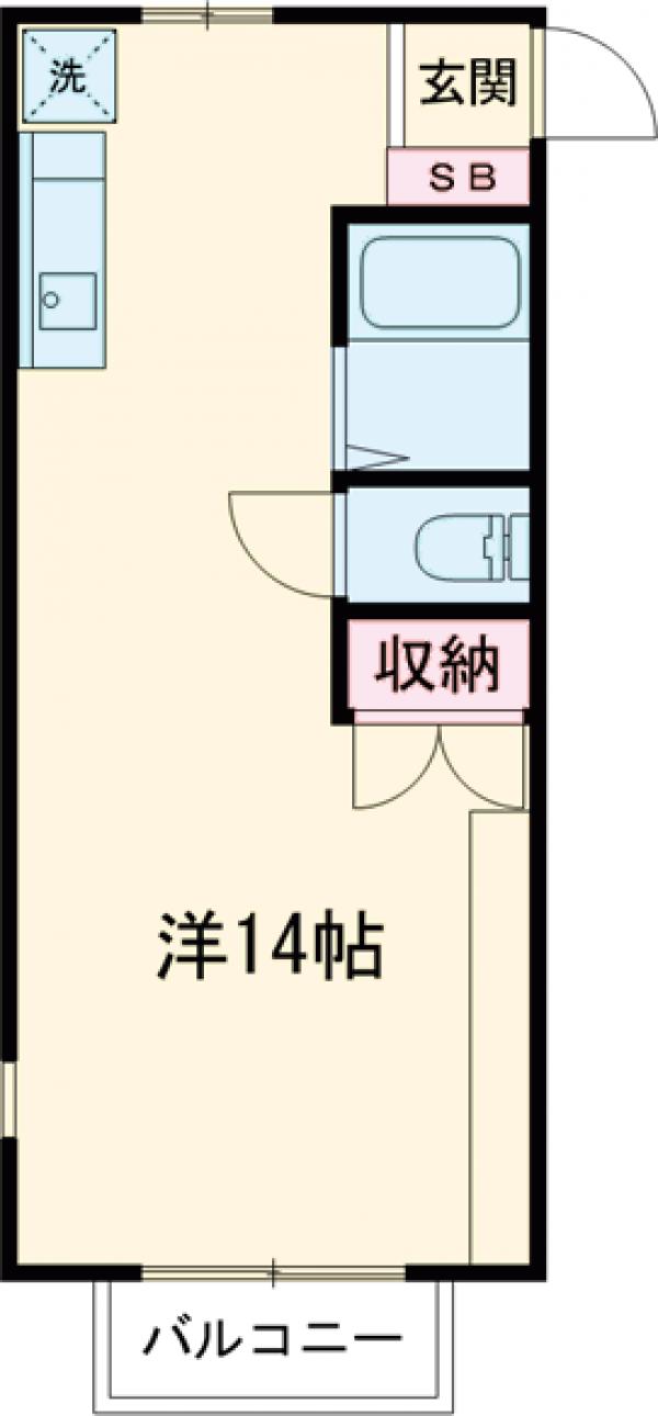 アーバンフラットの間取り