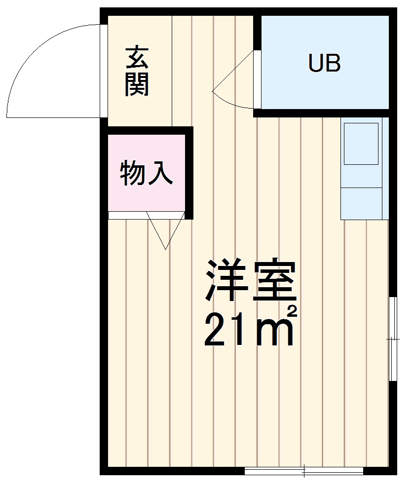 ベルクメイムの間取り