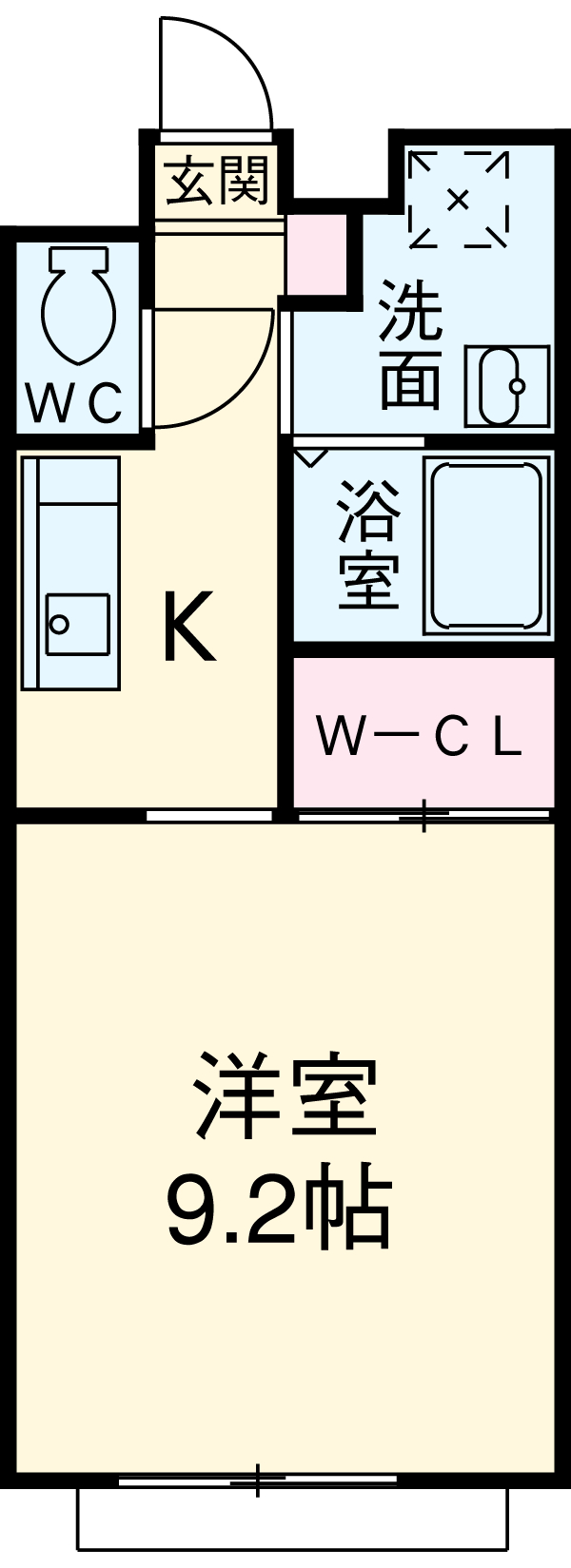 フレシール寺山の間取り