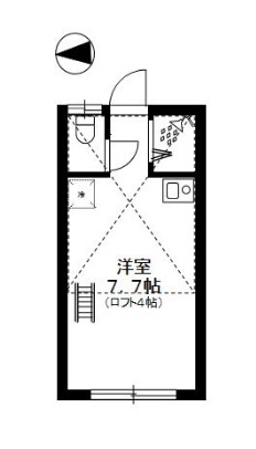 クレセール田端の間取り
