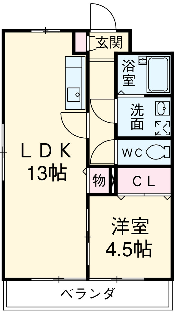 クライマックスの間取り