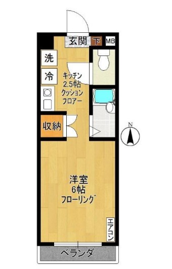 エスポワール91の間取り