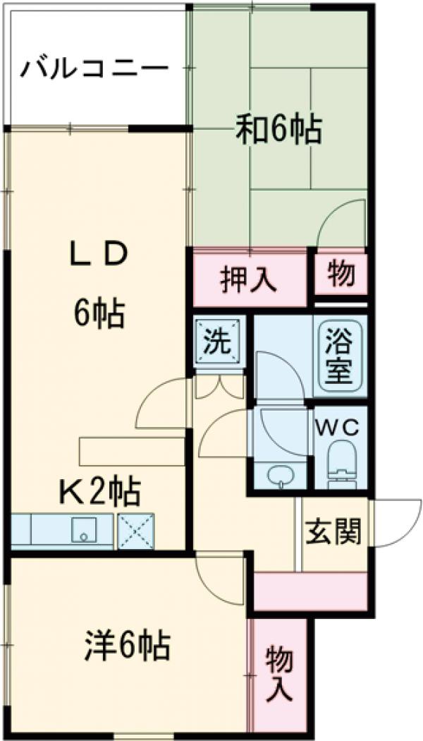 ピエタテール富士見の間取り