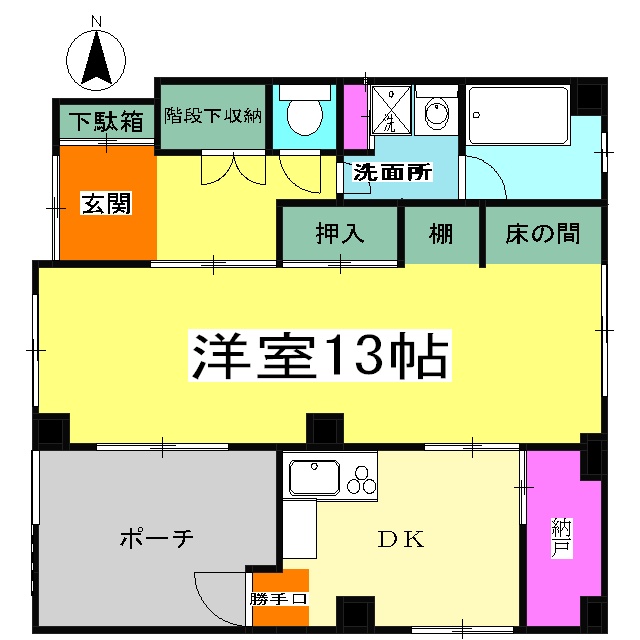 三浦ハイムの間取り