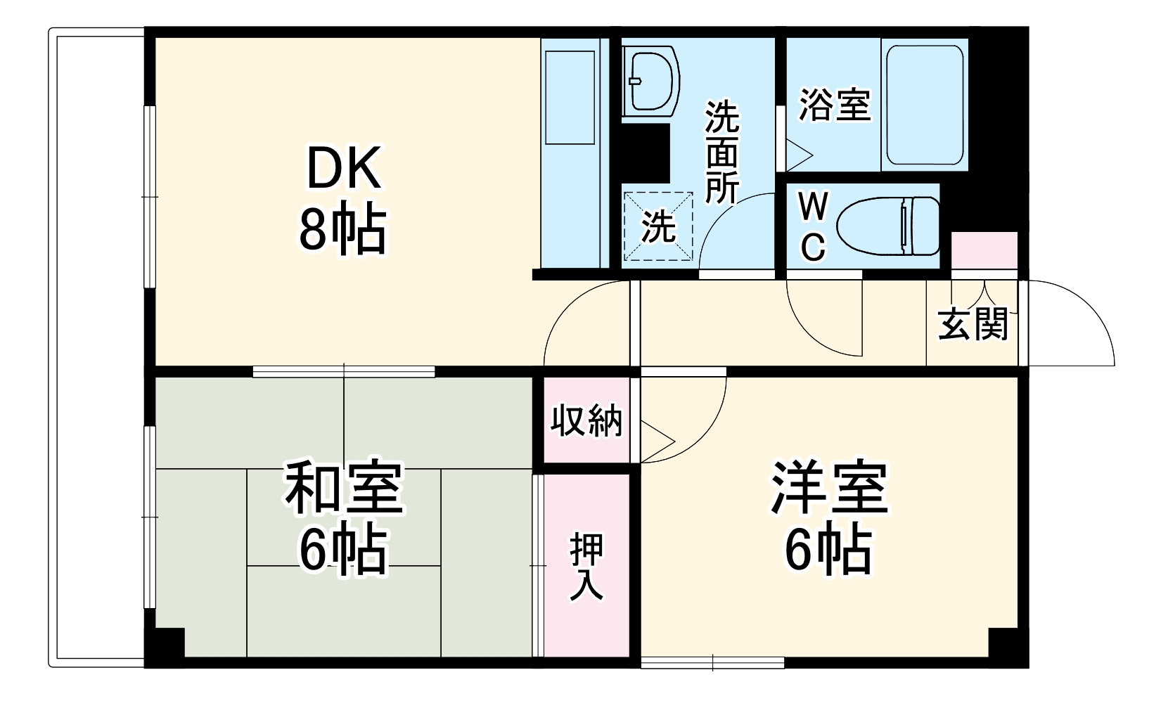 ステイト・ハイムの間取り
