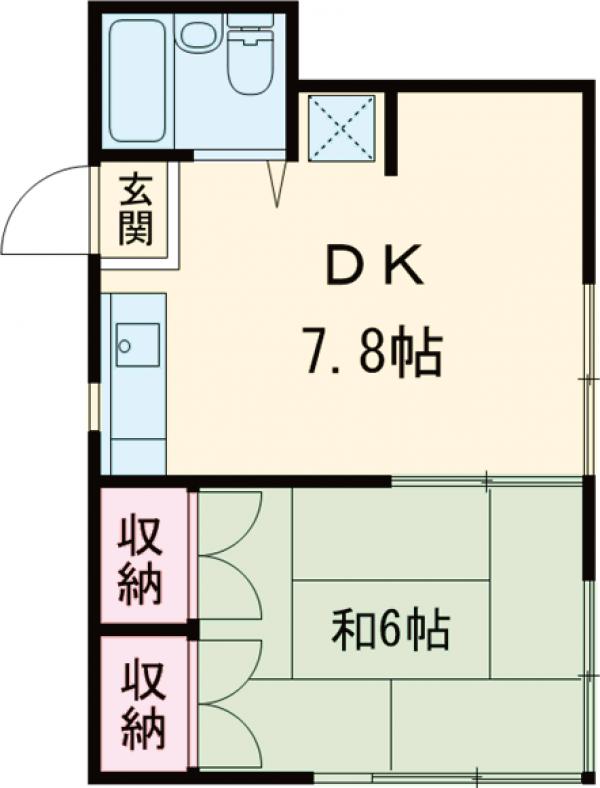 稲垣ハウスの間取り
