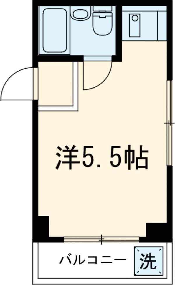 桜コーポの間取り