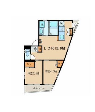 ドルチェ赤堤の間取り