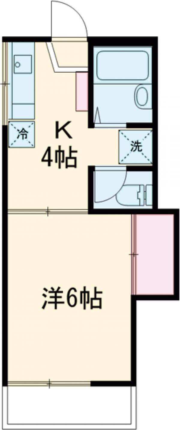 ヴィラ上井草の間取り