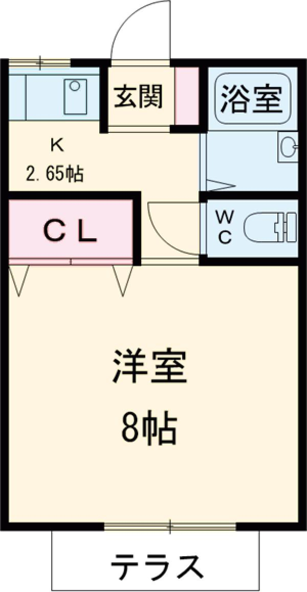 グレイス登戸の間取り
