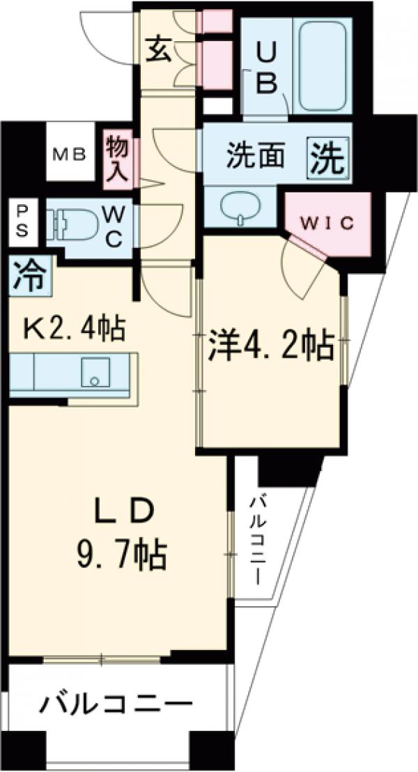 エミリブ練馬の間取り