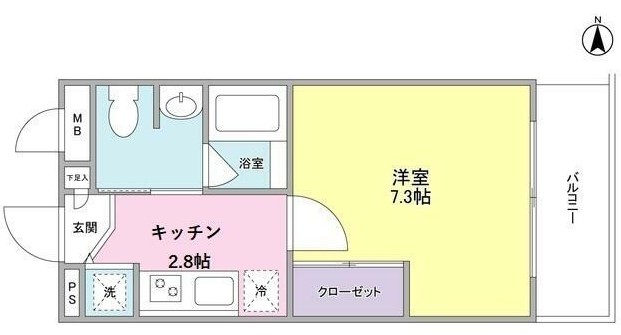 ＰＲＩＮＣＥ久我山の間取り