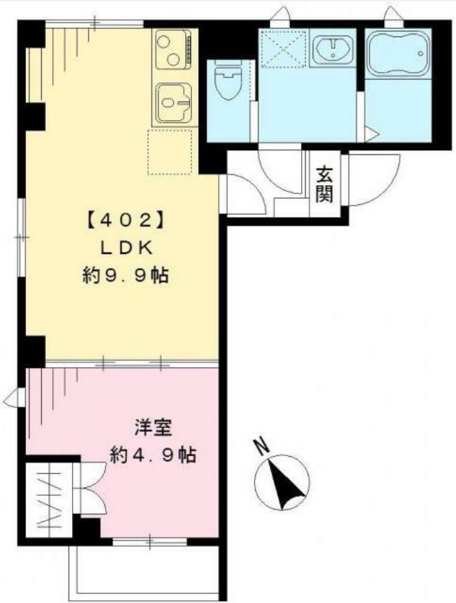 シャトウ杏の間取り