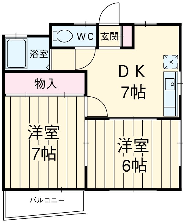 司マンションの間取り