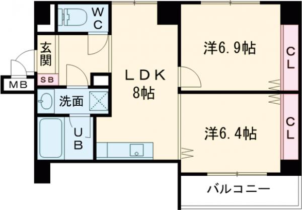 TWIZAの間取り