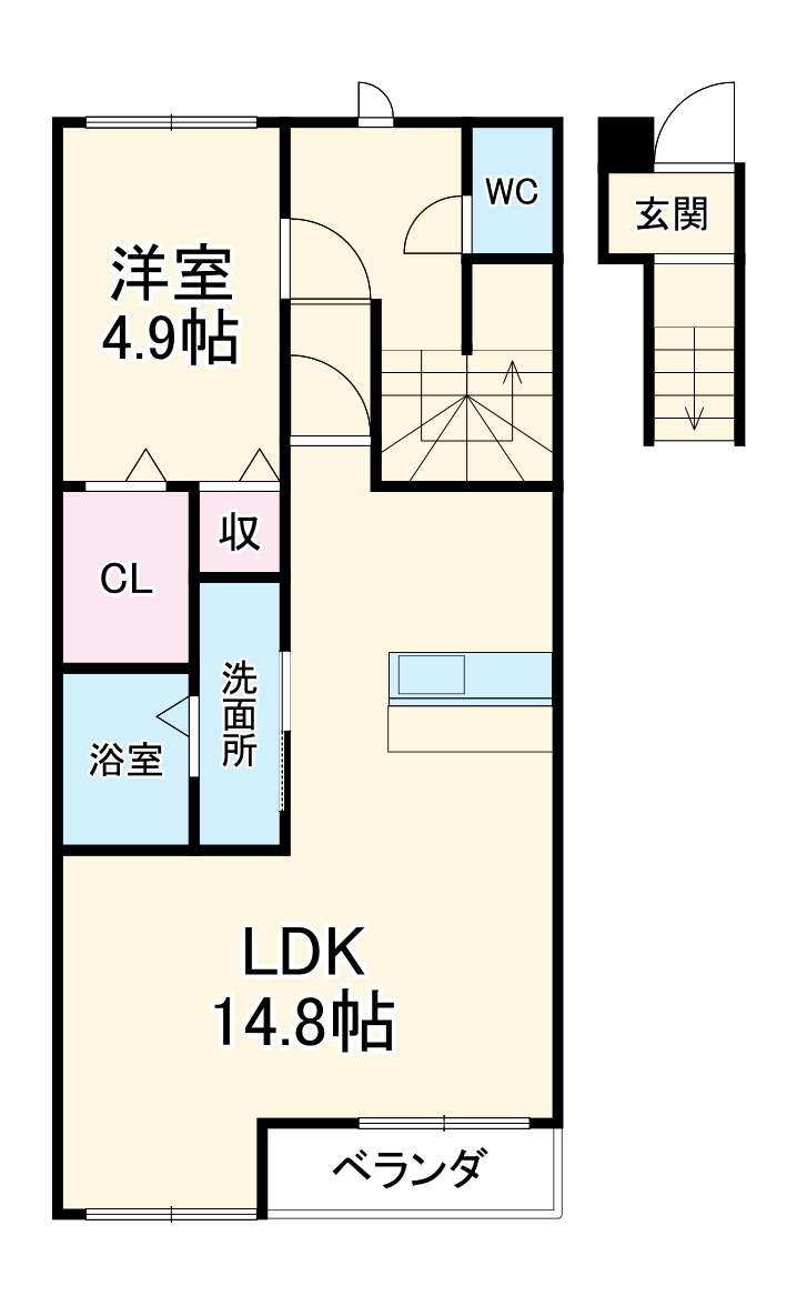 ブルーパレスの間取り