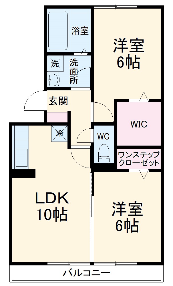 グレース雅A棟の間取り