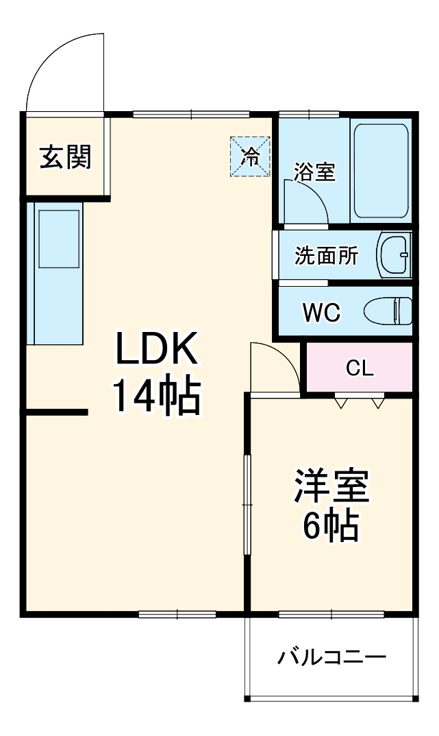 名古屋駅西ビルの間取り