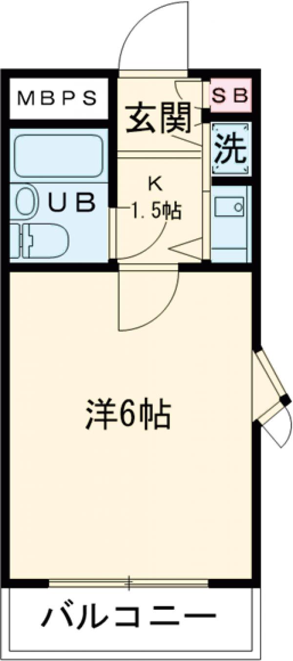 アサカシオン大岡山の間取り