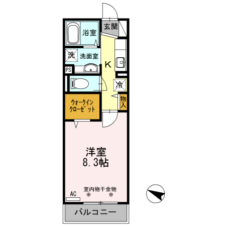RAY石神井公園の間取り