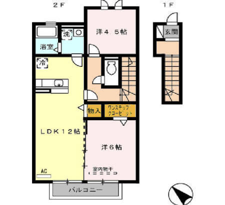 エスペランサの間取り
