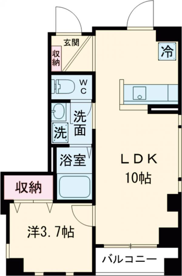 アスティオスⅡの間取り