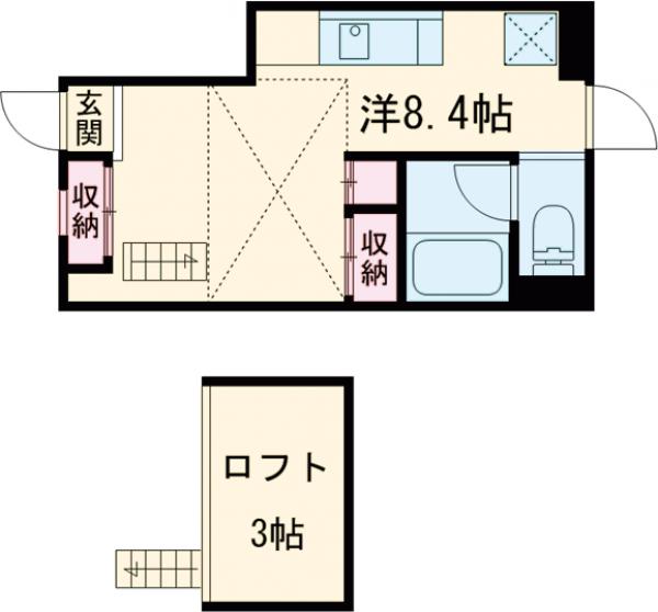 ＰＡＳＥＯ　ＥＡＳＴの間取り