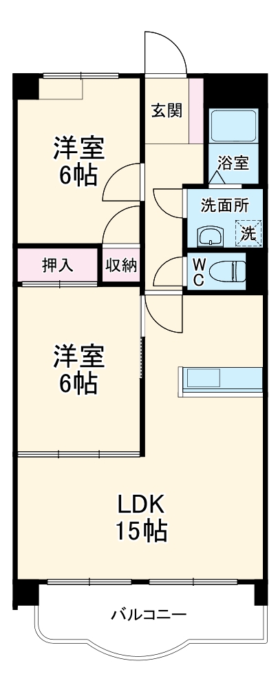 ISO GAI グランドエィワンAの間取り