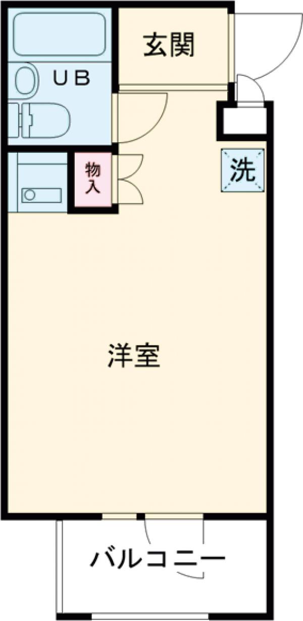 アルカサール洗足池の間取り