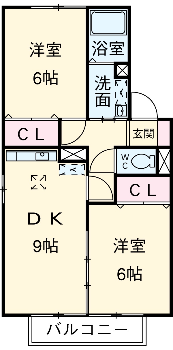 ピアチェーレの間取り
