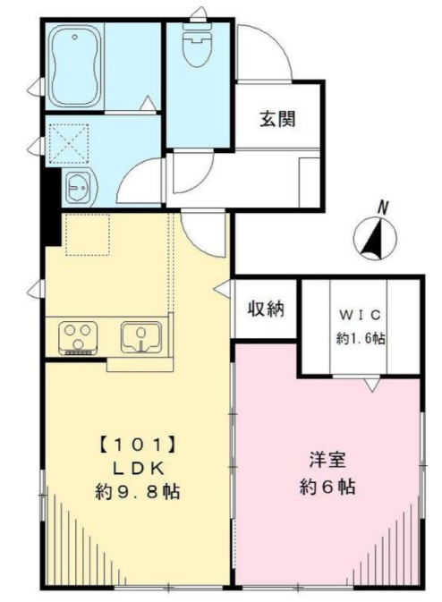メゾンフローラの間取り
