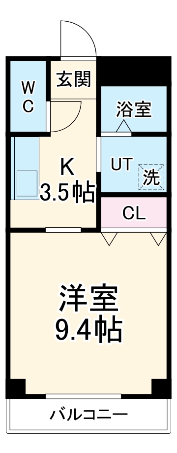 アーバンコート志貴崎の間取り