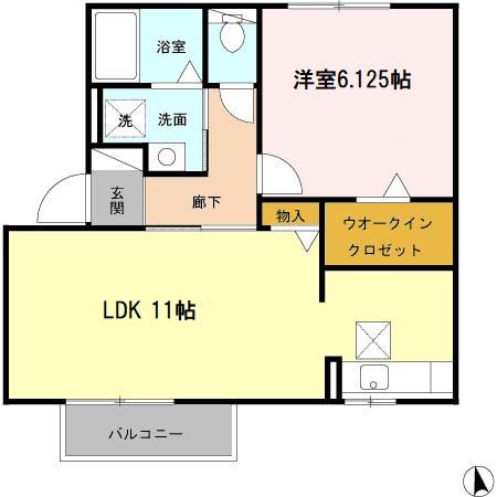 アネックスBANNOの間取り