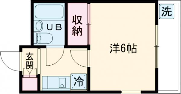 ハイツサンライズの間取り