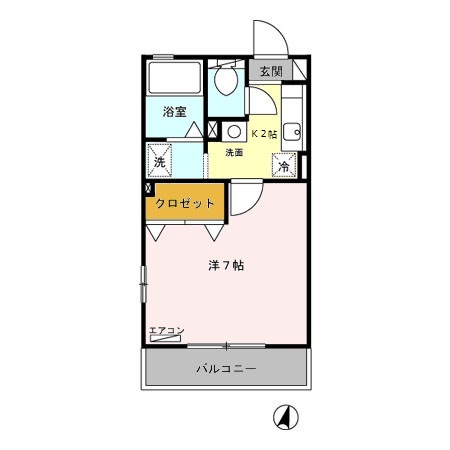 エスポワール新百合ヶ丘の間取り