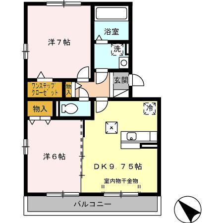 スタースレイプの間取り