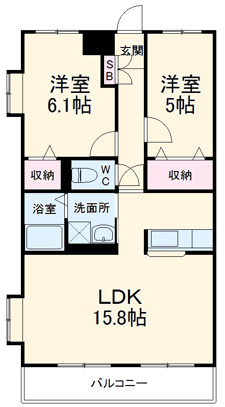 ファシールの間取り