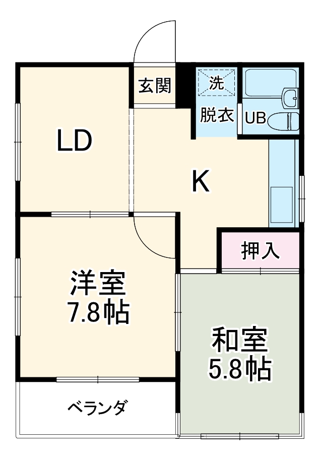 フォレストハイツの間取り