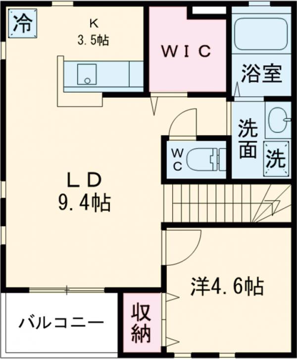コートMKの間取り