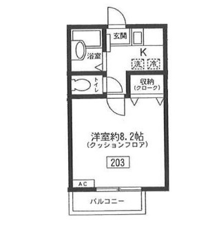 メゾンプラネットの間取り