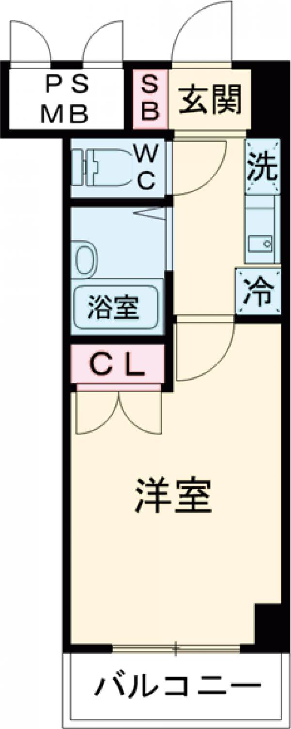 ガラ・シティ笹塚の間取り