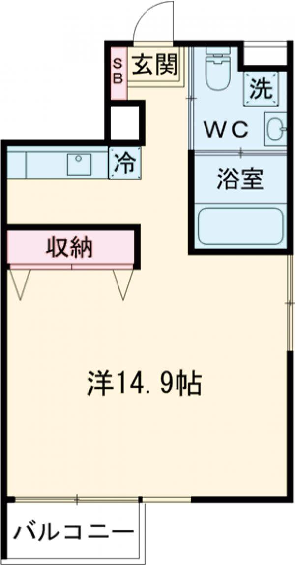 Verde patioの間取り