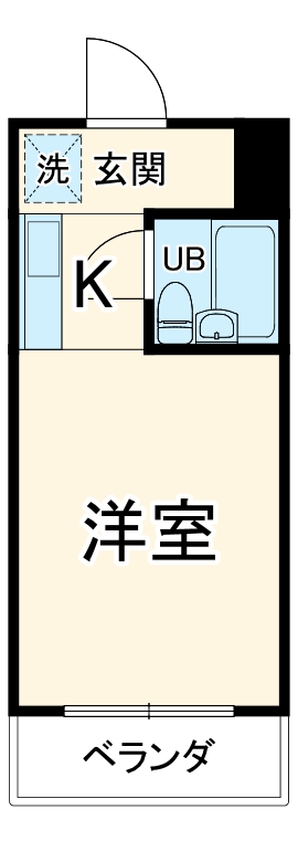 暁ビルの間取り