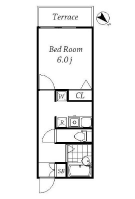 ホワイトフィールド西小山の間取り