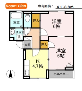 グリーンヒルの間取り