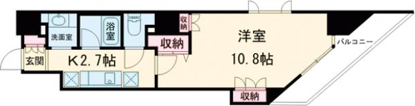 スタイリオ旗の台Ⅱの間取り